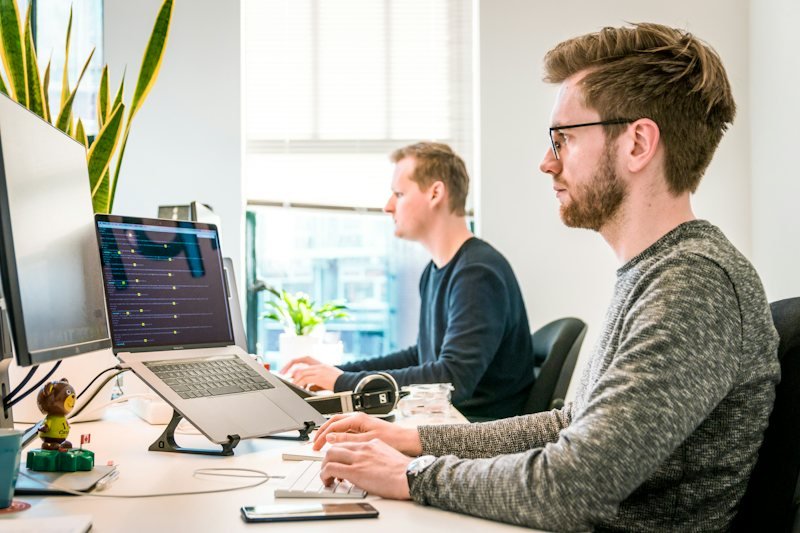 A design studio at work